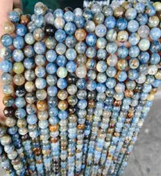 Natural Gemstone Loose Beads Necklace - kyanite - NO.162 ABC Jewelries