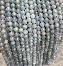 Natural Gemstone Loose Beads Necklace - labradorite - NO.62 ABC Jewelries
