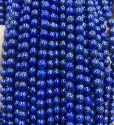 Natural Gemstone Loose Beads Necklace - lapis lazuli AA - NO.12 ABC Jewelries