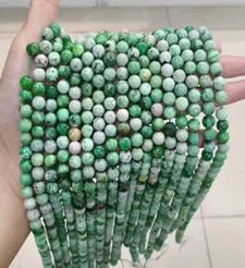 Natural Gemstone Loose Beads Necklace - lasionite - NO.207 ABC Jewelries