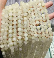 Natural Gemstone Loose Beads Necklace - lemon citrine - NO.50 ABC Jewelries