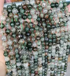 Natural Gemstone Loose Beads Necklace - three-life stone - NO.222 ABC Jewelries