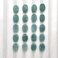 Natural Grandidierite Oval Cut Loose Gemstone Lot 14 Pcs 5*7 MM 10 CT ABC Jewelery