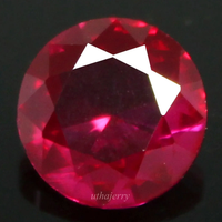 Natural Mogok Pigeon Blood Red Ruby Unheated 5.50 MM Round Gems UT02 ABC Jewelery