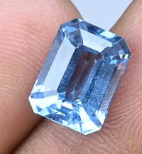 Natural Namibian Blue Jeremejevite 5.60 Ct Certified Flawless Loose Gemstone ABC Jewelery