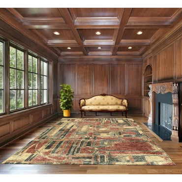 One Of The Kind Authentic Transitional Rug # 08 ABC Rugs Kilims