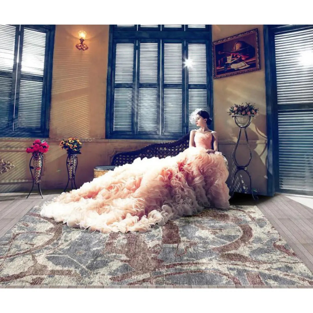 One Of The Kind Authentic Transitional Rug # 15 ABC Rugs Kilims