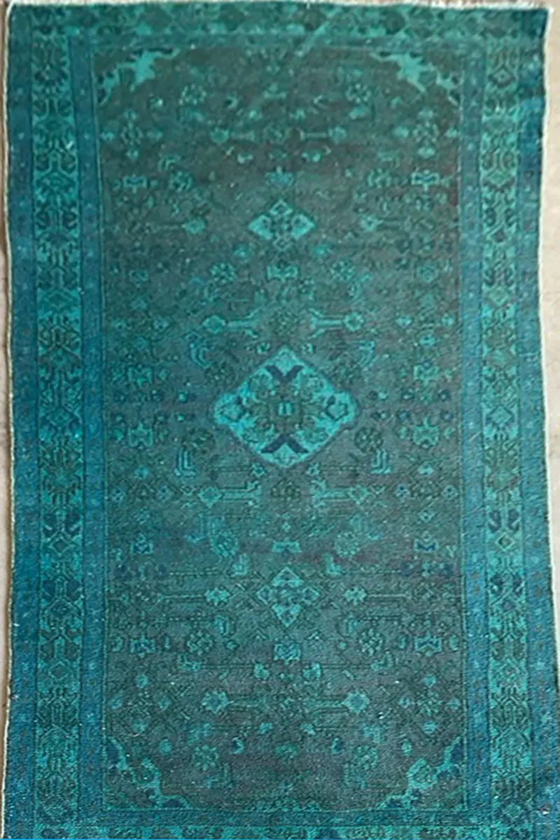 One Of The Kind Hand Knotted Persian Rug 8'1" x 3'4" R17744 ABC Rugs Kilims