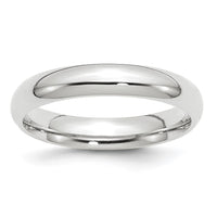 Platinum 4mm Comfort-Fit Wedding Band