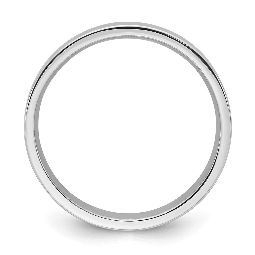 Platinum 4mm Flat Size 12 Wedding Band