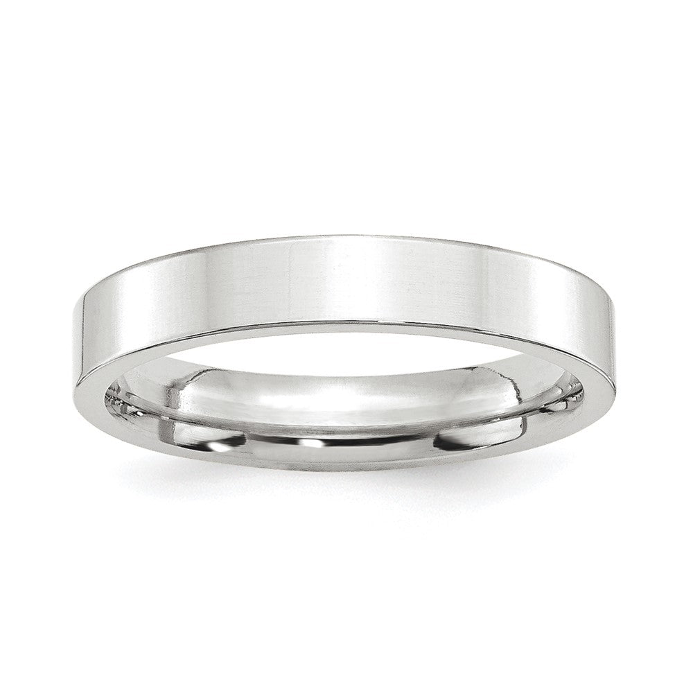 Platinum 4mm Flat Size 11.5 Wedding Band