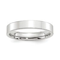 Platinum 4mm Flat Size 11.5 Wedding Band