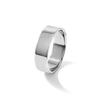 Platinum 6mm Flat Size 7 Wedding Band
