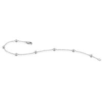 TO 14kw 1/2ct Lab Grown Diamond VS+ F+ Comp. 8 Station 8 inch Bracelet