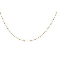 True Origin 14k 1ct Lab Grown DIA. VS+ F+ Comp. 16 Station 16 inch Necklace
