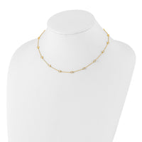 True Origin 14k 1ct Lab Grown DIA. VS+ F+ Comp. 16 Station 16 inch Necklace