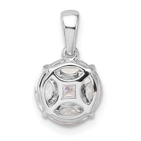 14k White Gold 1 ct Lab Grown Diamond VS/SI+ G+ Pendant