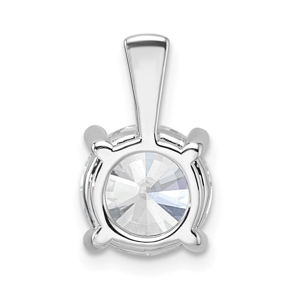 14kw 2 1/2 ct Cert Lab Grown Dia VS/SI+ G+ Round Comp 4 Prong Pendant