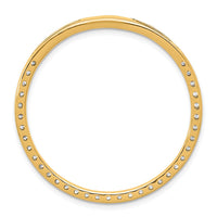 14k 1 1/2ct Lab Grown Diamond VS+ F+ Comp Circle Chain Slide