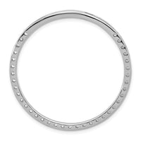 14k White Gold 2ct Lab Grown Diamond VS+ F+ Comp Circle Chain Slide