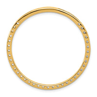 14k 2ct Lab Grown Diamond VS/SI+ G+ Comp Circle Chain Slide