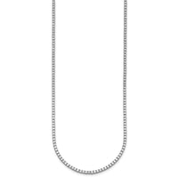 14kw 6ct Lab Grown Diamond VS/SI+ G+ 24in Straight Tennis Necklace