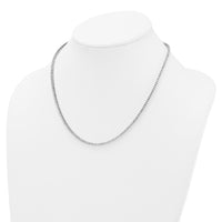 14kw 6ct Lab Grown Diamond VS+ F+ 24in Straight Tennis Necklace