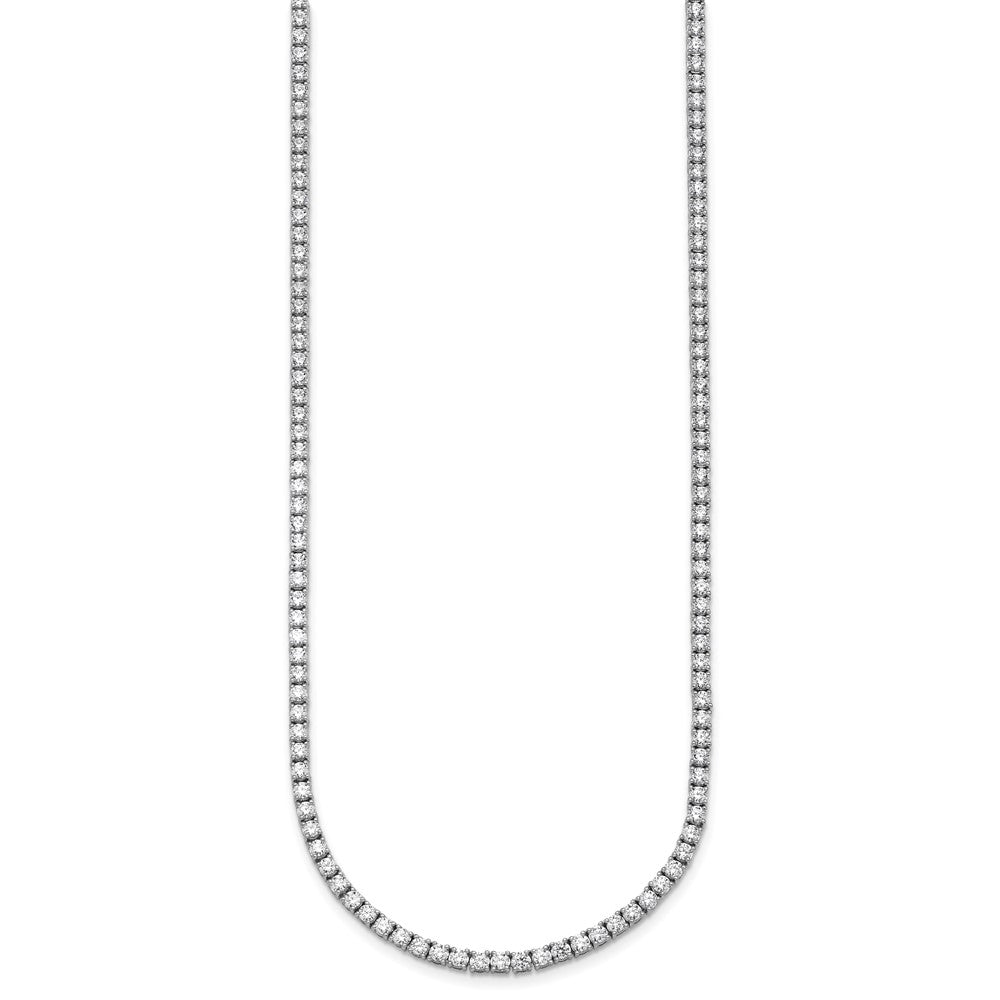 14kw 10ct Lab Grown Diamond VS/SI+ G+ 20in Straight Tennis Necklace