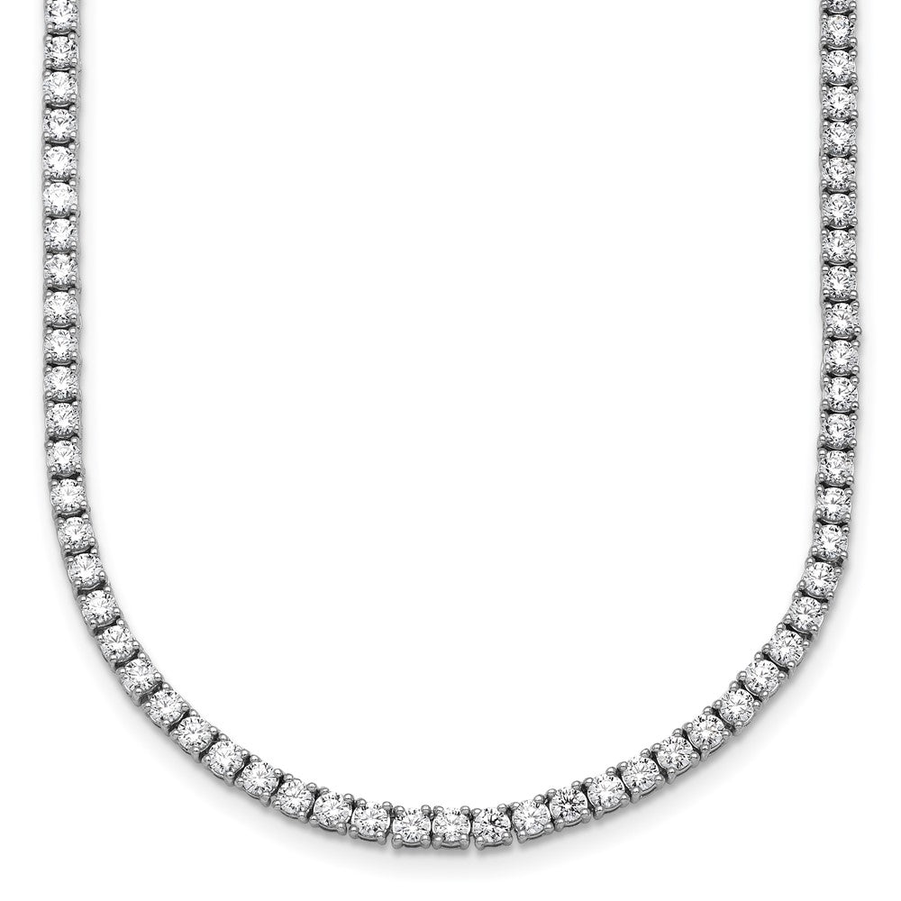 14kw 12ct Lab Grown Diamond VS/SI+ G+ 24in Straight Tennis Necklace