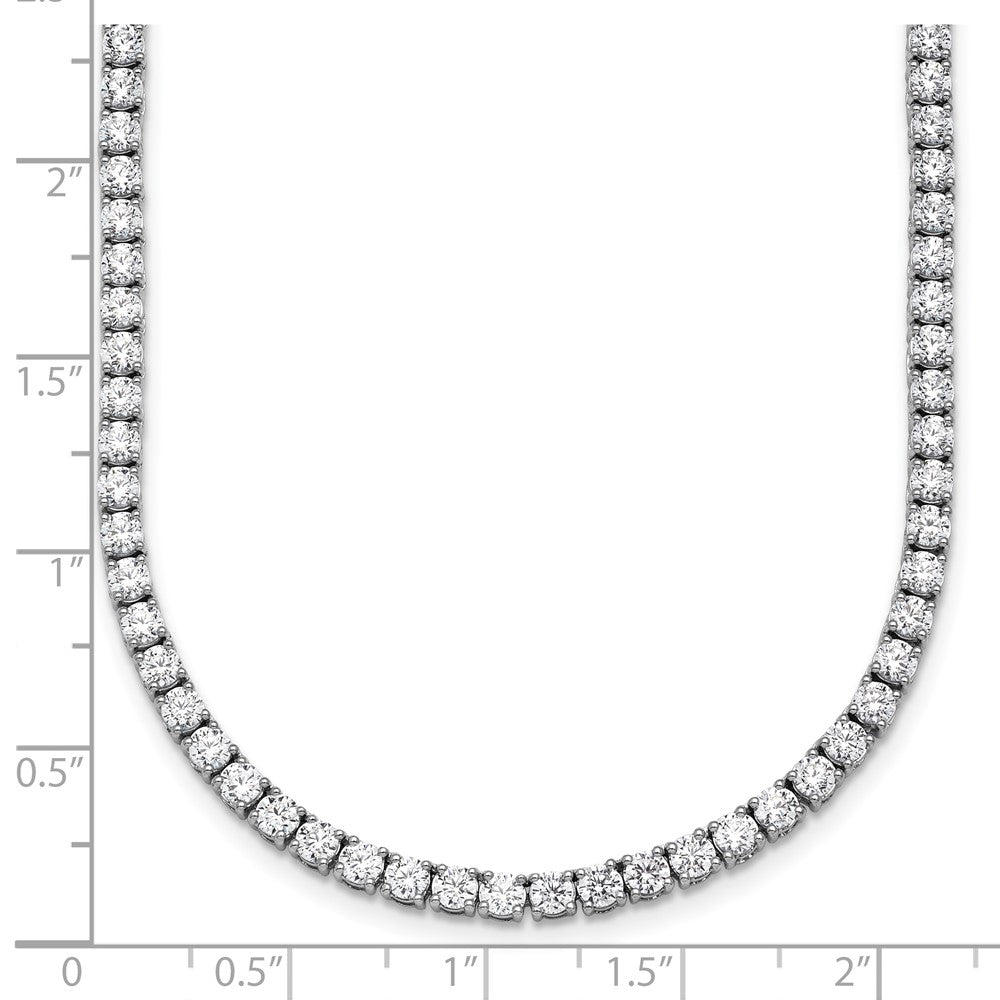 14kw 17 7/8ct Lab Grown Diamond VS/SI+ G+ 24in Straight Tennis Necklace