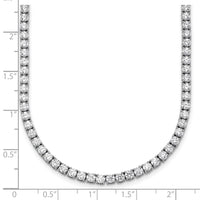 14kw 17 7/8ct Lab Grown Diamond VS/SI+ G+ 24in Straight Tennis Necklace