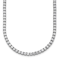 14kw 16 1/2ct Lab Grown Diamond VS+ F+ 22in Straight Tennis Necklace