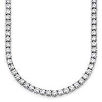 14kw 20ct Lab Grown Diamond VS/SI+ G+ 20in Straight Tennis Necklace