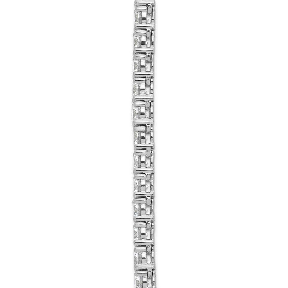 14kw 26 1/5ct Lab Grown Diamond VS/SI+ G+ 20in Straight Tennis Necklace