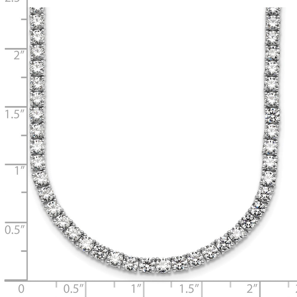 14kw 26 1/5ct Lab Grown Diamond VS/SI+ G+ 20in Straight Tennis Necklace