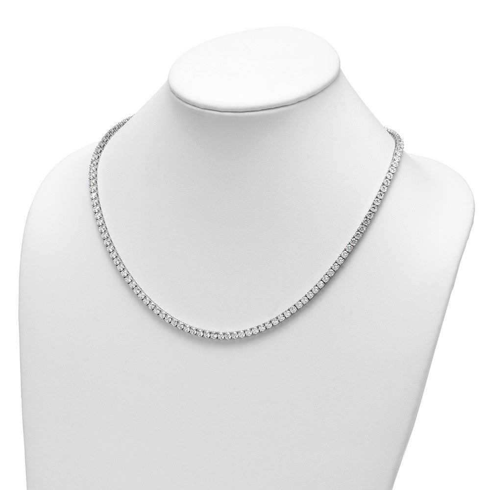 14kw 26 1/5ct Lab Grown Diamond VS/SI+ G+ 20in Straight Tennis Necklace
