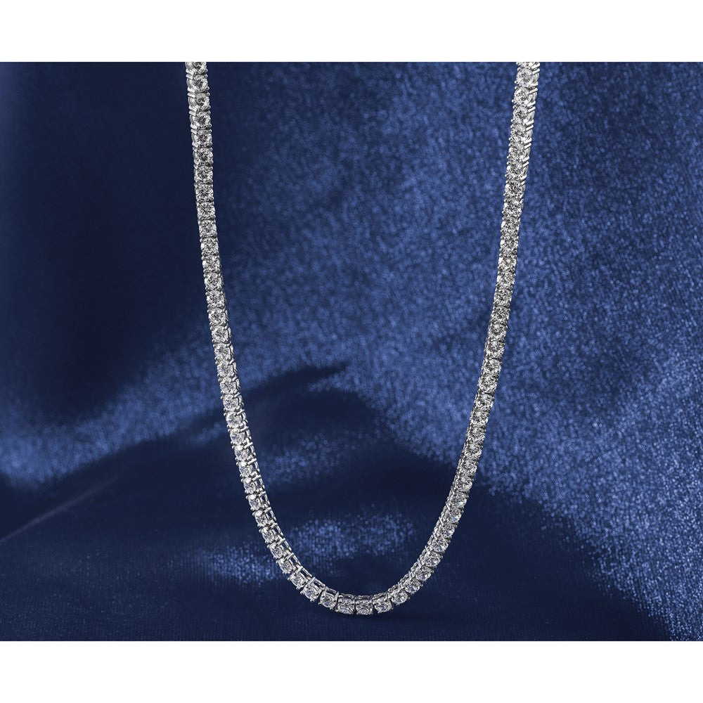 14kw 26 1/5ct Lab Grown Diamond VS/SI+ G+ 20in Straight Tennis Necklace