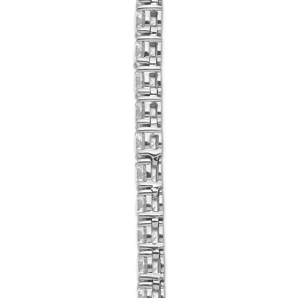 14kw 42 7/8ct Lab Grown Diamond VS/SI+ G+ 24in Straight Tennis Necklace