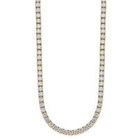 14k 32 5/8ct Lab Grown Diamond VS/SI+ G+ 18in Straight Tennis Necklace