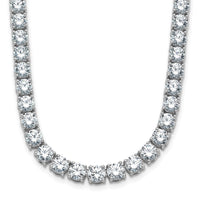 14kw 41 3/4ct Lab Grown Diamond VS/SI+ G+ 22in Straight Tennis Necklace