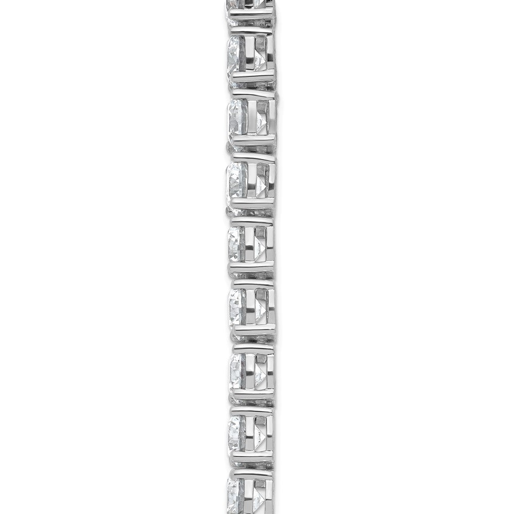 14kw 58 1/3ct Lab Grown Diamond VS+ F+ 24in Straight Tennis Necklace