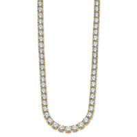 14k 49ct Lab Grown Diamond VS/SI+ G+ 20in Straight Tennis Necklace
