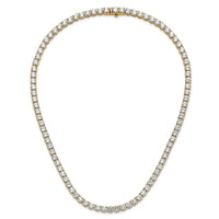 14k 49ct Lab Grown Diamond VS/SI+ G+ 20in Straight Tennis Necklace