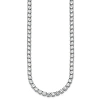14kw 62 1/4ct Lab Grown Diamond VS/SI+ G+ 20in Straight Tennis Necklace