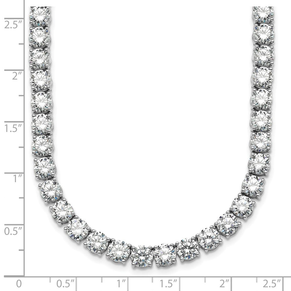 14kw 62 1/4ct Lab Grown Diamond VS/SI+ G+ 20in Straight Tennis Necklace