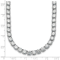 14kw 62 1/4ct Lab Grown Diamond VS/SI+ G+ 20in Straight Tennis Necklace