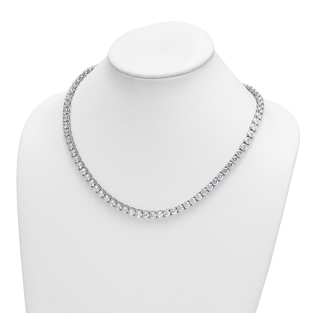 14kw 62 1/4ct Lab Grown Diamond VS/SI+ G+ 20in Straight Tennis Necklace