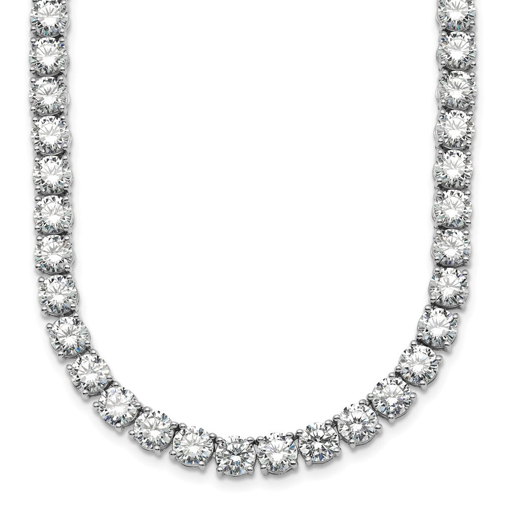 14kw 62 1/4ct Lab Grown Diamond VS/SI+ G+ 20in Straight Tennis Necklace