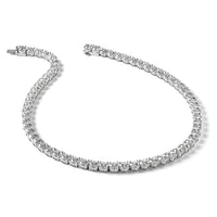 14kw 67ct Lab Grown Diamond VS/SI+ G+ 18in Round Straight Tennis Necklace