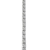 14kw 26 3/4ct Cert Lab Grown Diamond VS/SI+ G+ 18in Grad Tennis Necklace